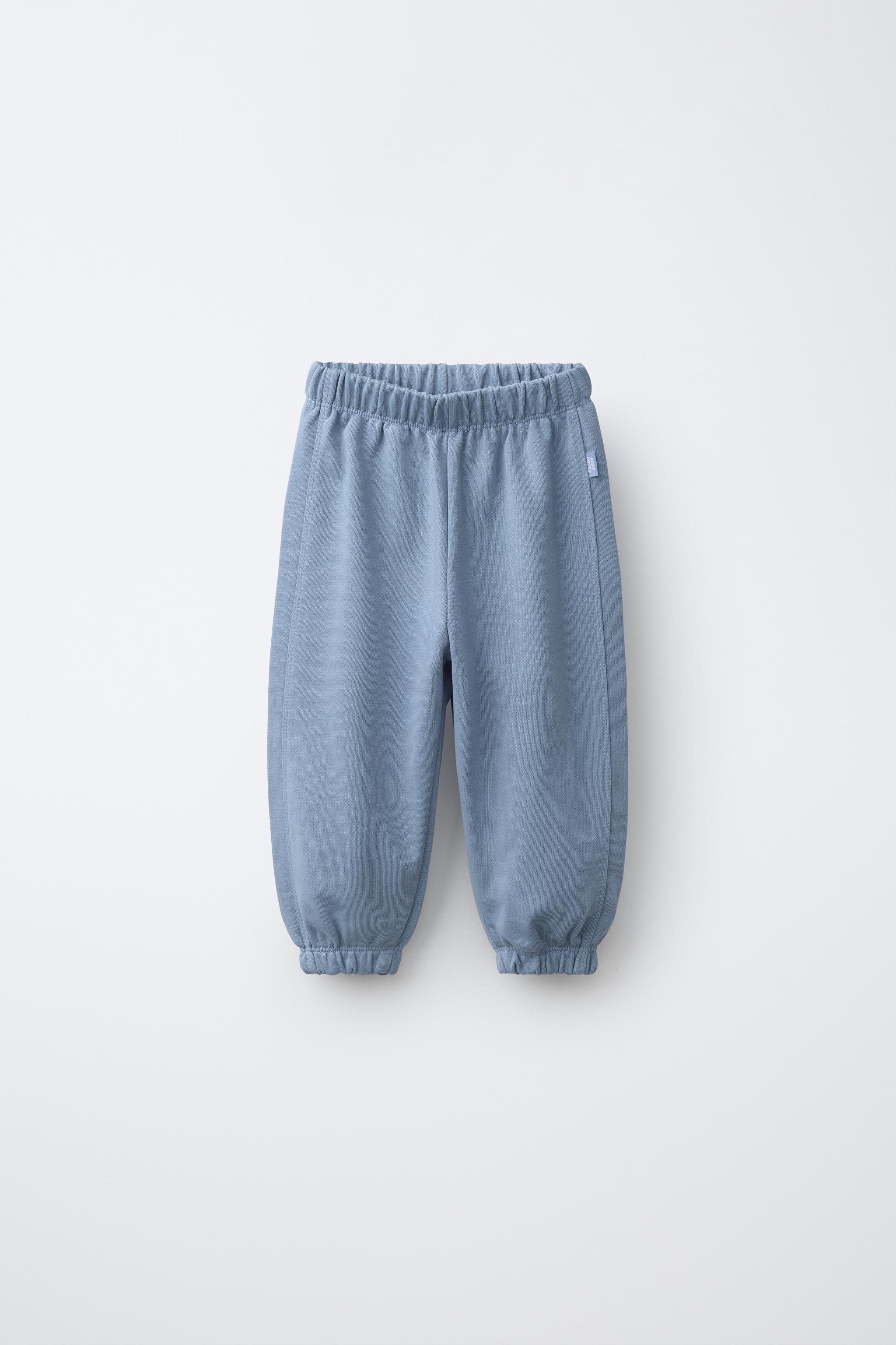TWO-PACK SOLID JOGGER PANTS — Brown