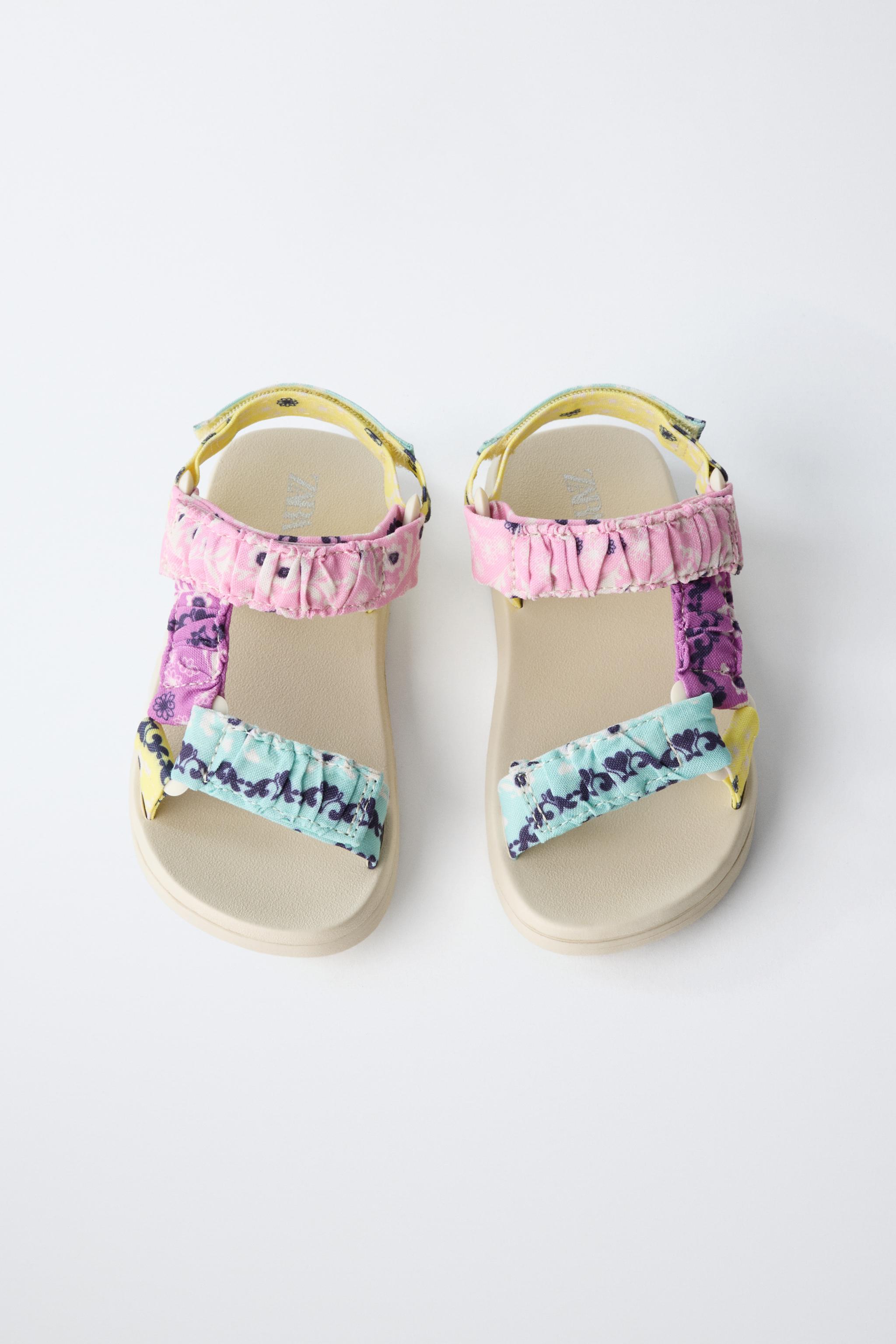 Детские сандалии Zara BANDANA TECHNICAL SANDALS — фото 5