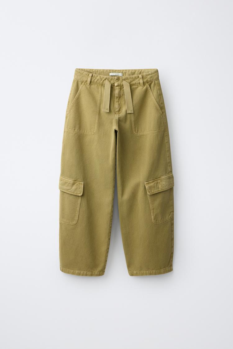 PANTALÓN WIDE LEG CARGO