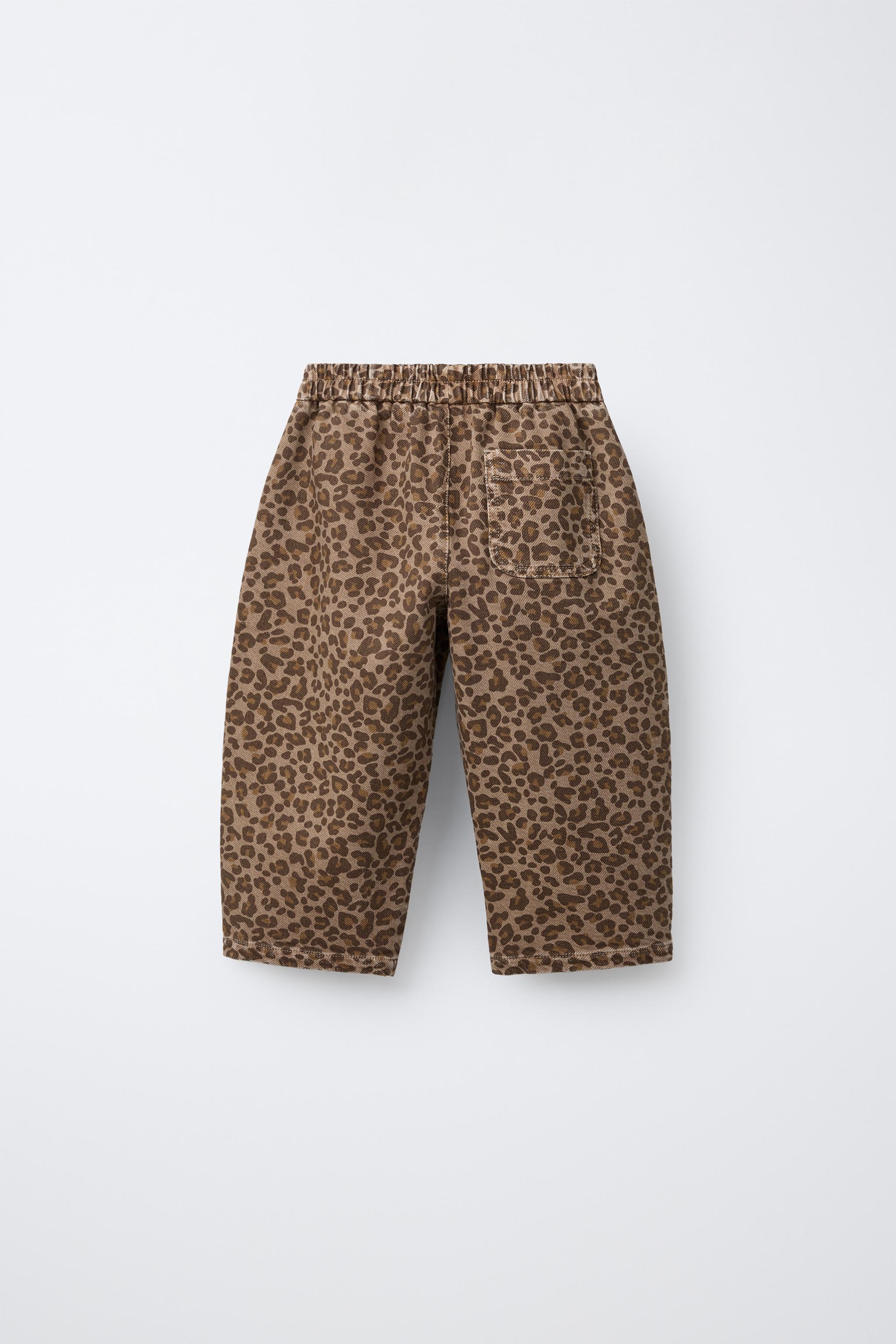 PANTALON BAGGY ANIMAL PRINT