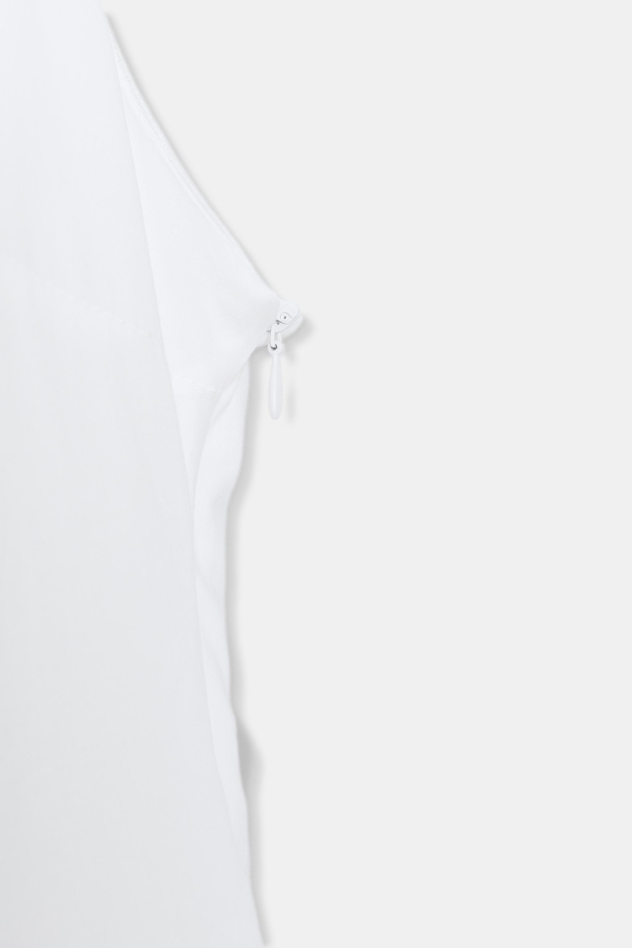 POPLIN HALTER DRESS
