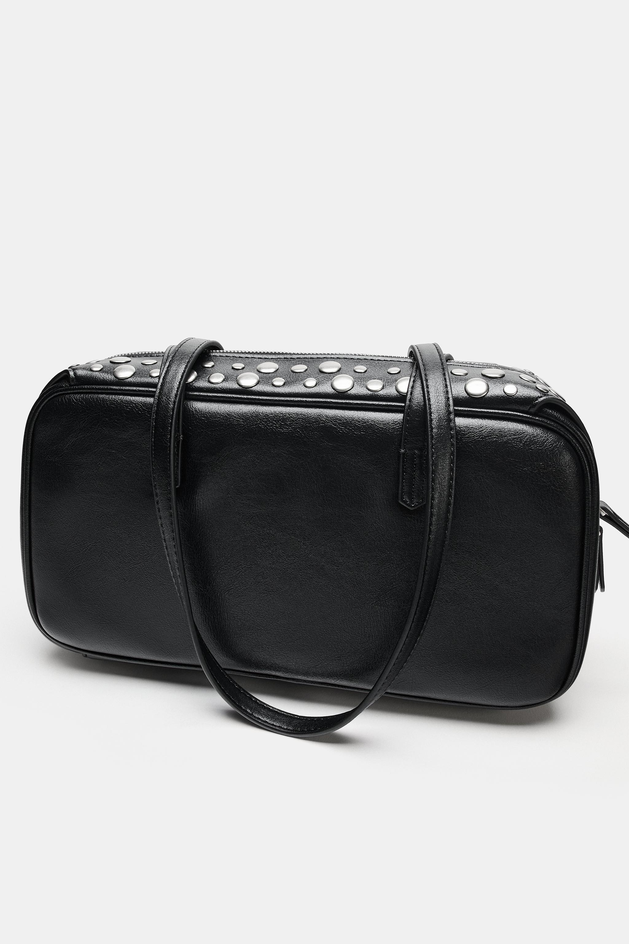 STUDDED SHOULDER BAG