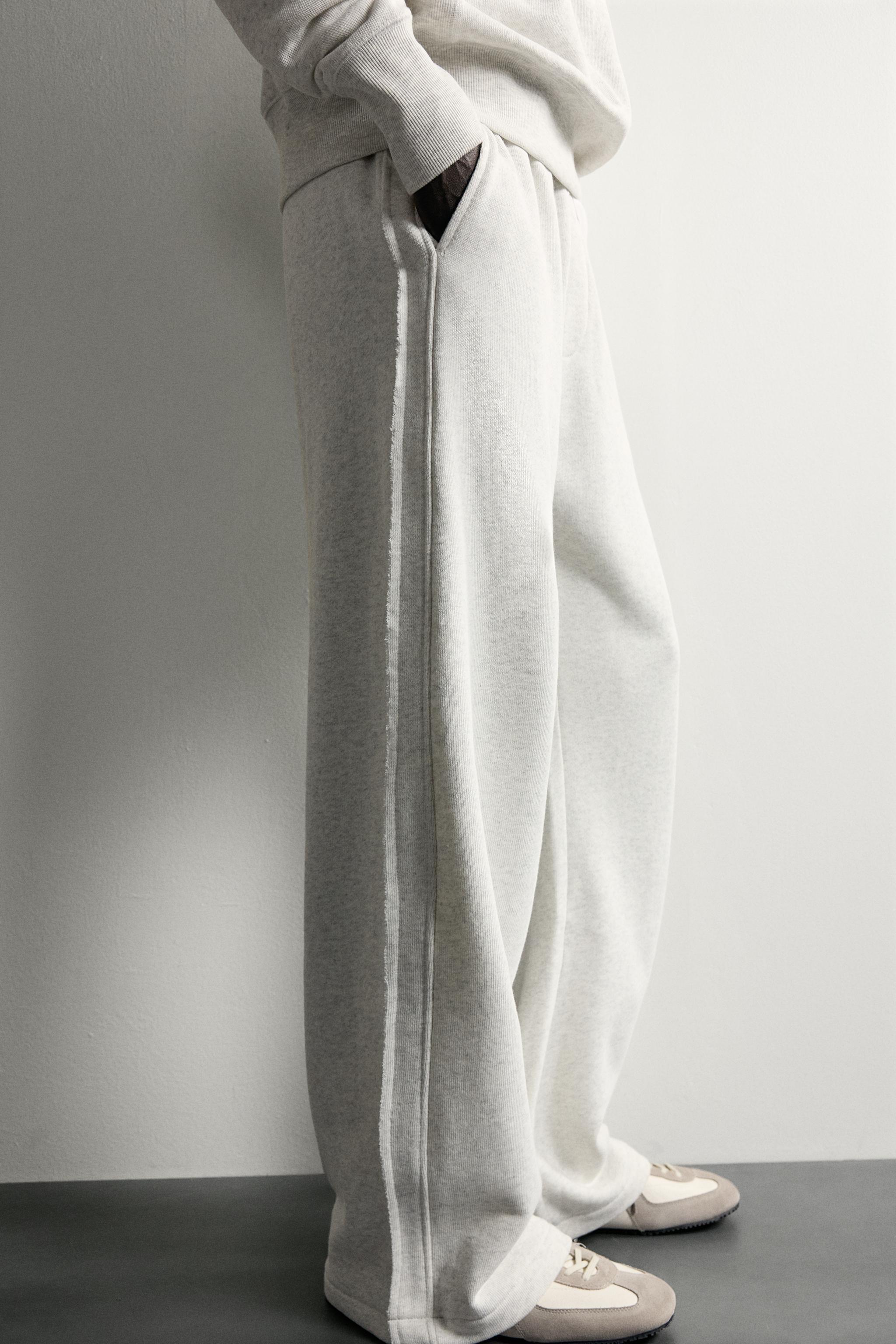 Zara RELAXED JOGGING FIT PANTOLON görsel 6