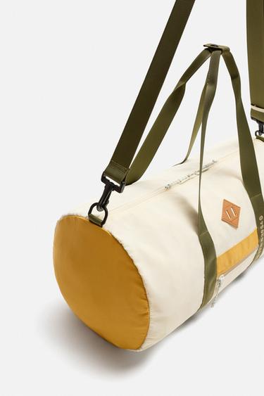 SAC DE VOYAGE CONTRASTE - Blanc ivoire de Zara - Image 6