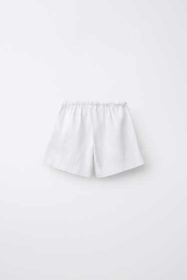 SHORT EN JEAN - Blanc de Zara - Image 1