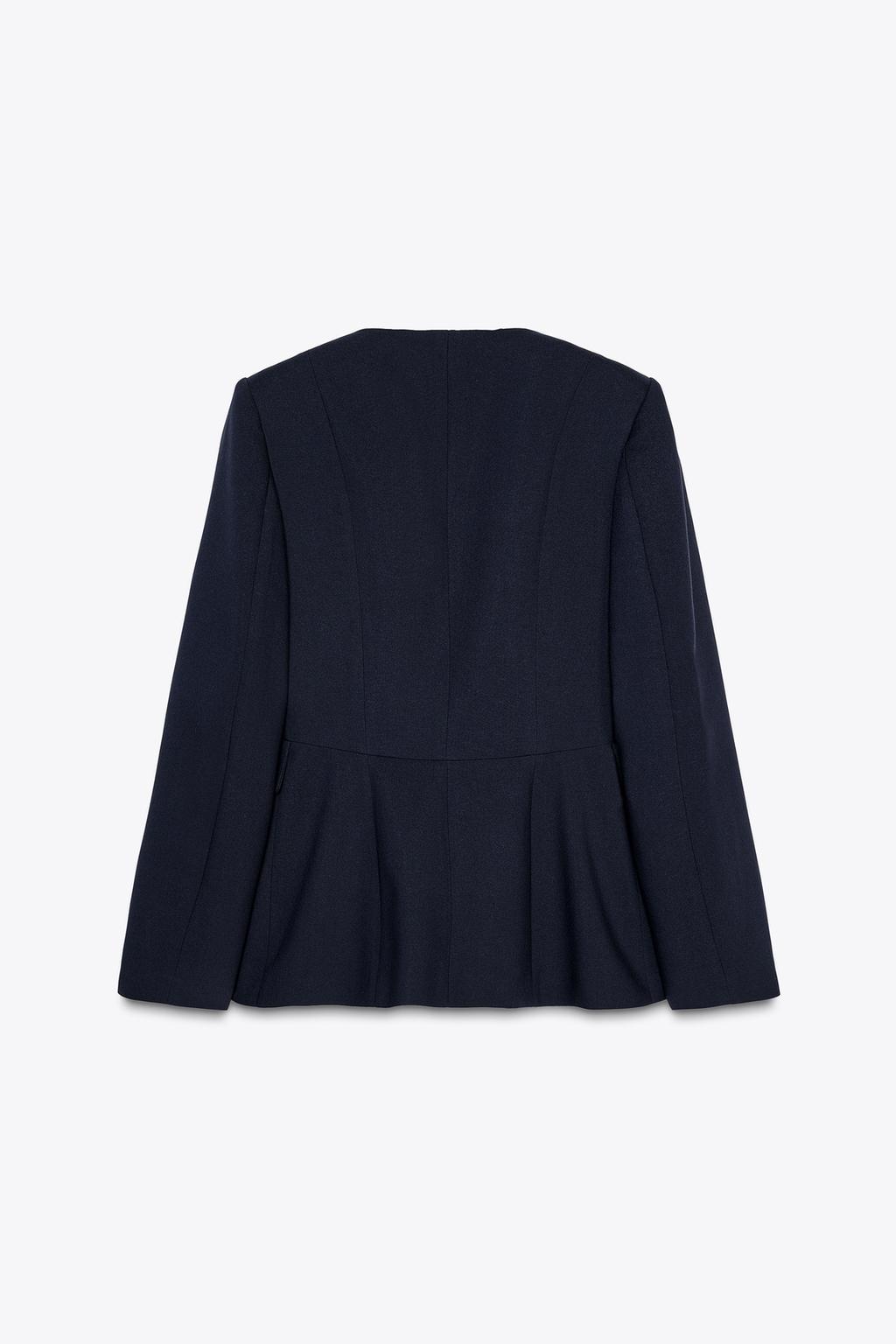 Thumbnail image for BLAZER منطبق على القوام بياقة دائرية