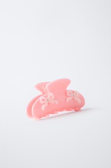 BARRETTE À NŒUDS - Rose de Zara - Image 1