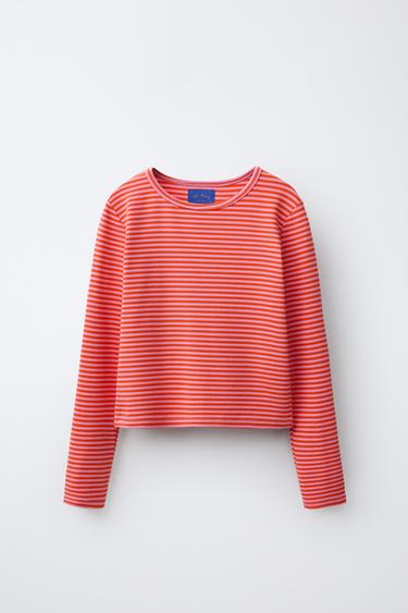 STRICK-T-SHIRT MIT MODAL 0FR. PARIS X ZARA - Rot von Zara - Bild 0