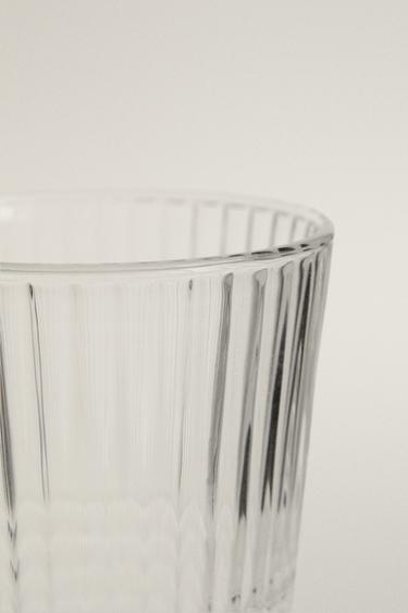 VERRE RELIEF GÉOMÉTRIQUE - Transparent de Zara - Image 2