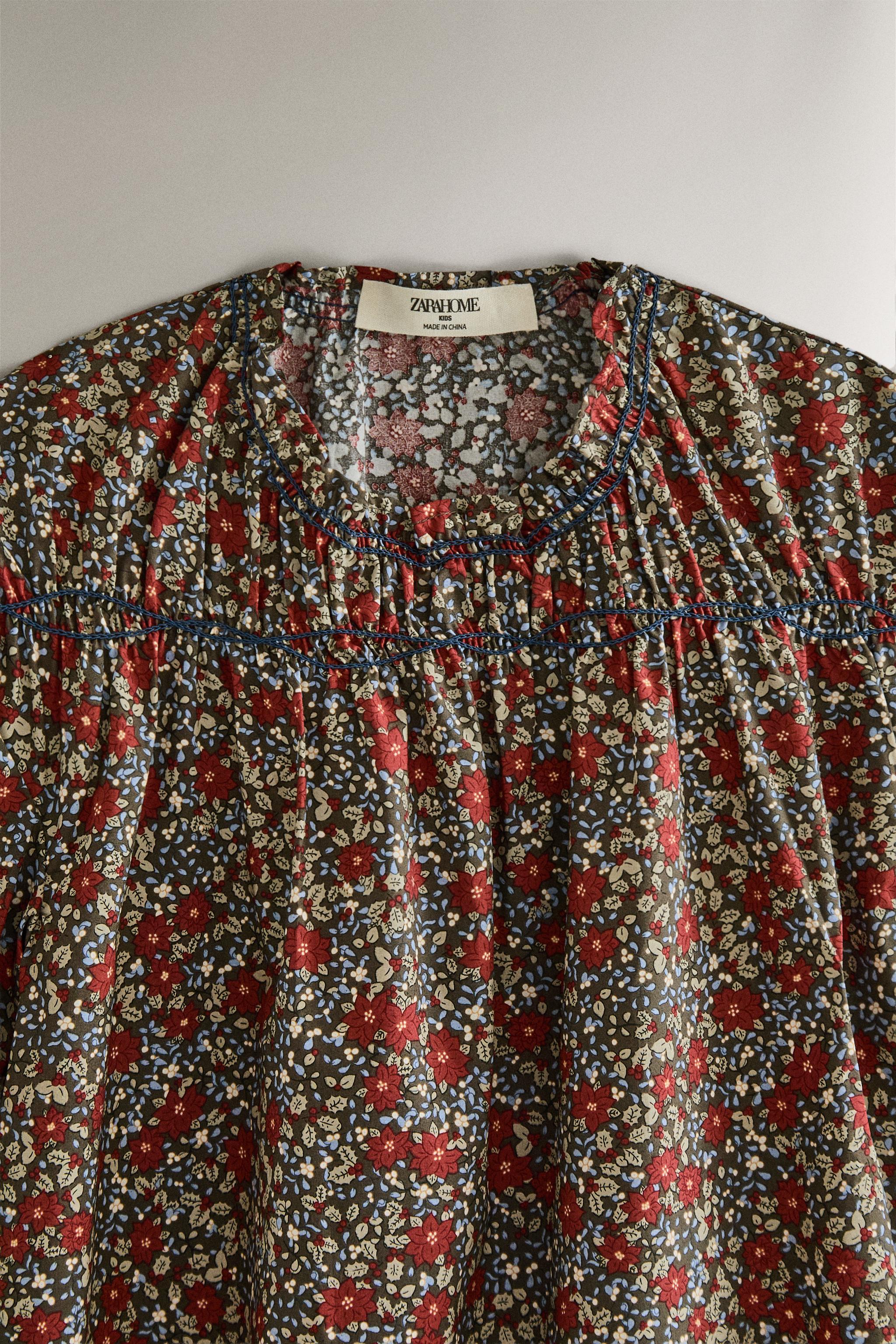 ROBE ENFANT FLEUR DE NOËL