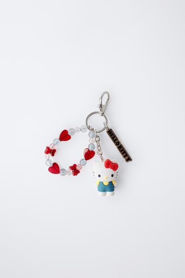 PORTE-CLÉS HELLO KITTY © SANRIO - Rouge de Zara - Image 0