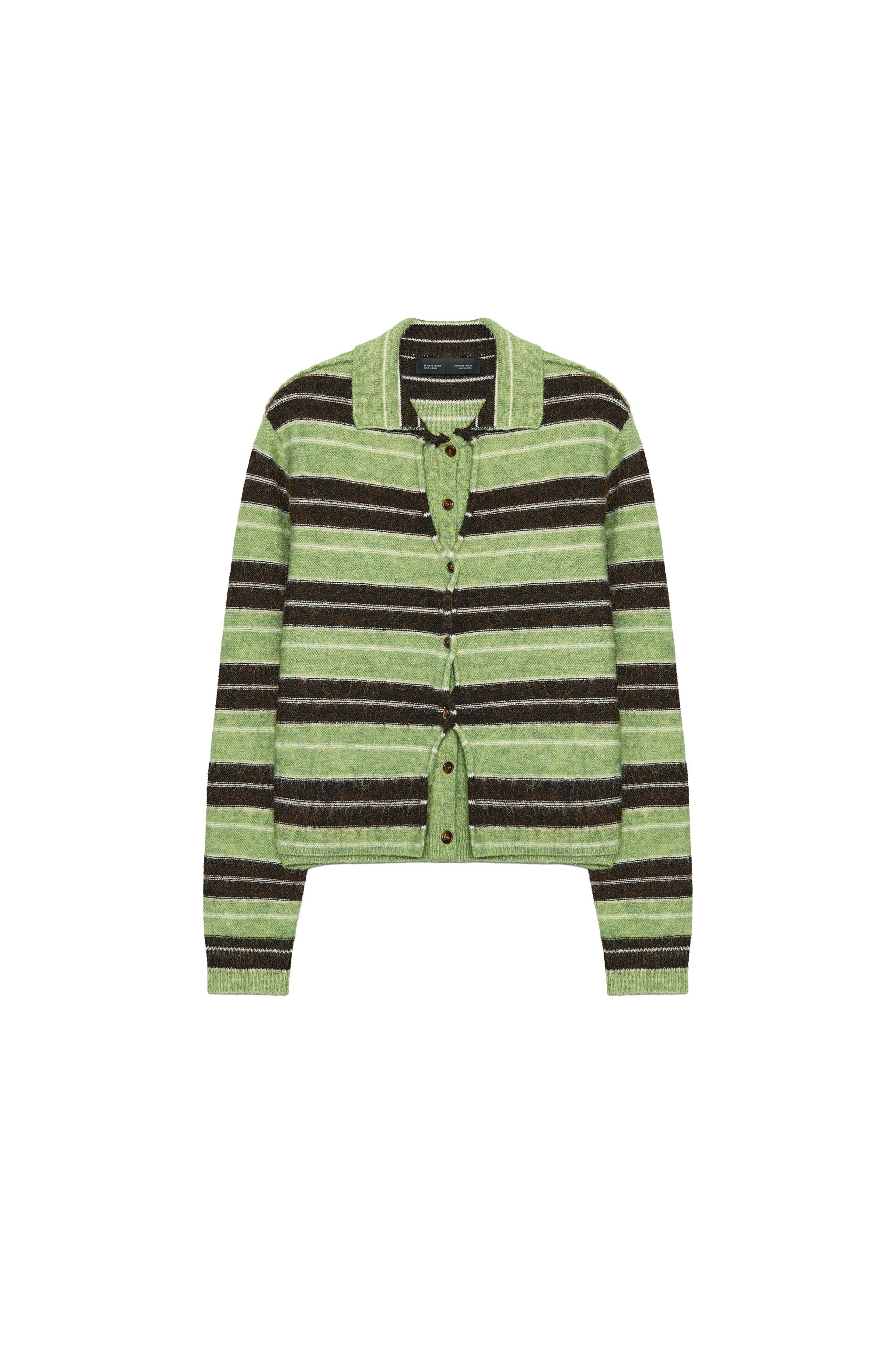 CHAQUETA PUNTO RAYAS