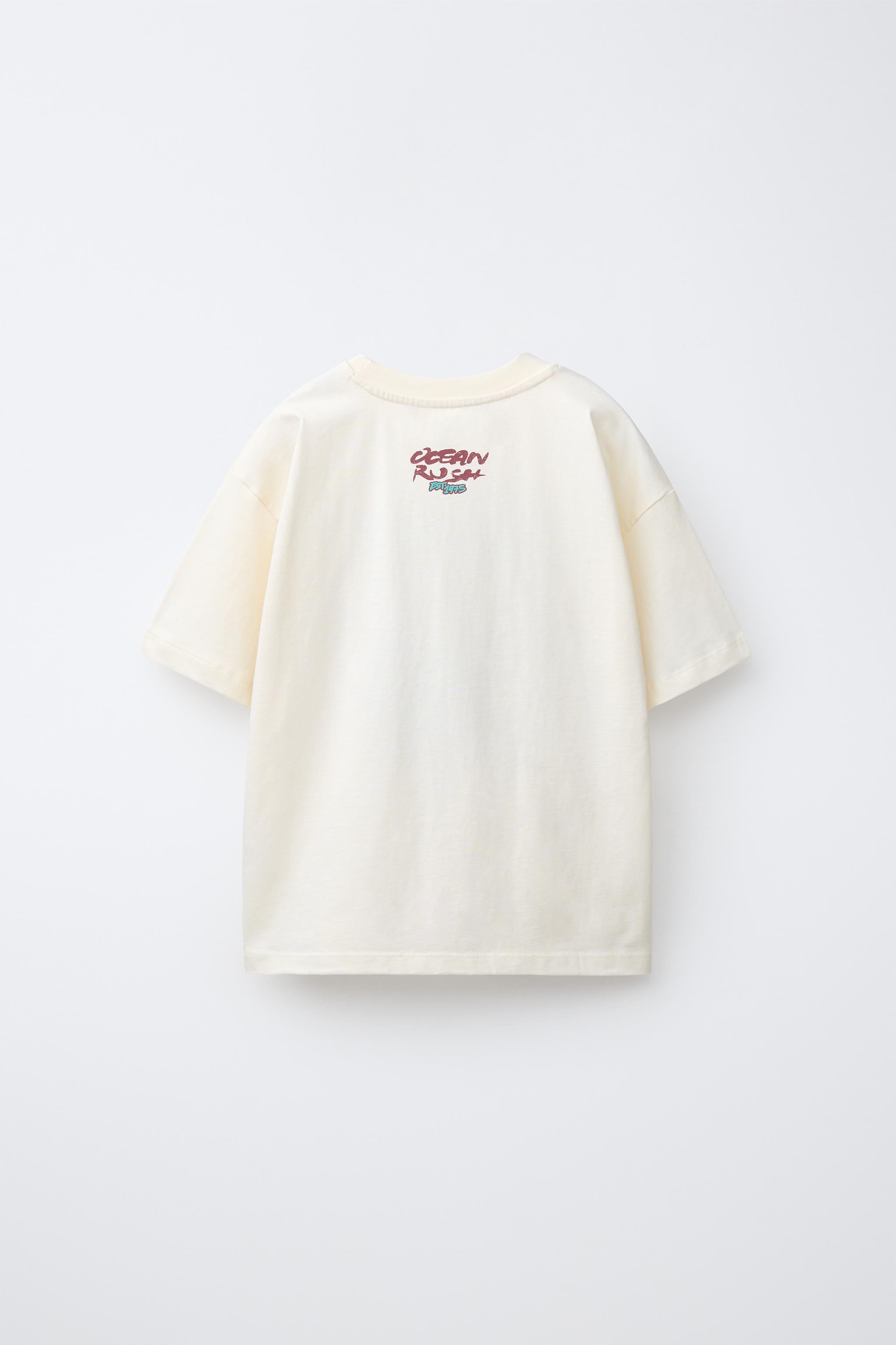 PRINTED T-SHIRT — White