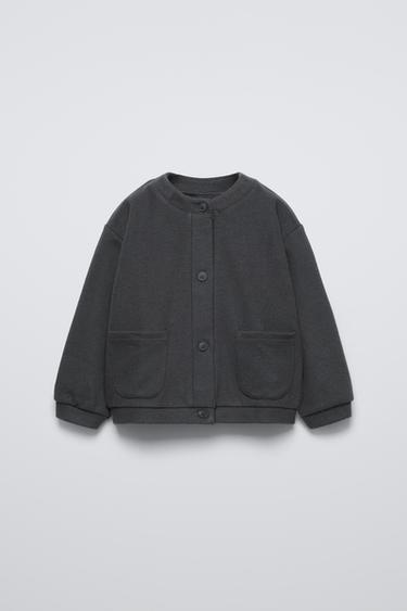 SOFT TOUCH CARDIGAN - Anthracite grey by Zara