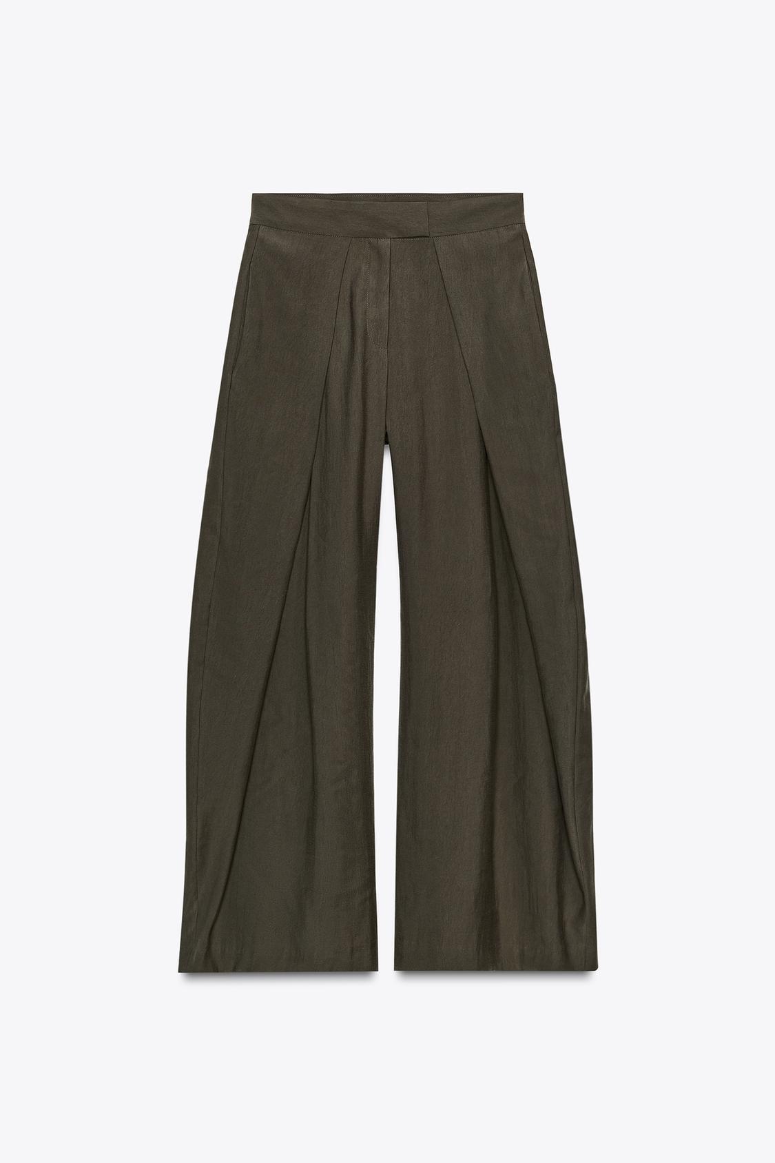 ZW COLLECTION FRONT PLEAT PANTS