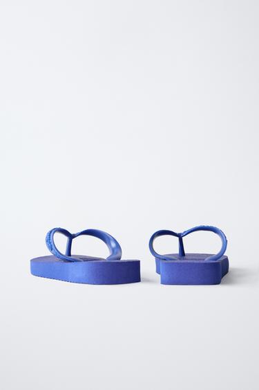 HAVAIANAS ® x ZARA SANDALS - Blue by Zara - Image 5