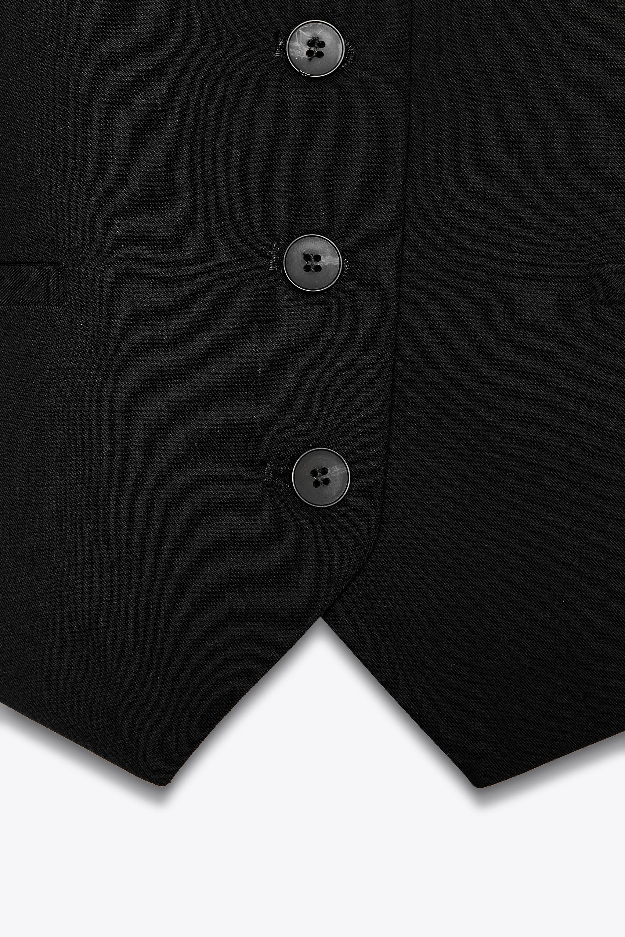 バックルベスト - ブラック | ZARA Japan / 日本
