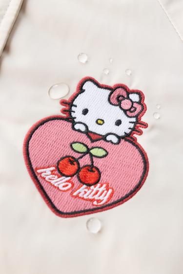 HELLO KITTY © SANRIO BOMBER JACKET - Ecru by Zara - Image 8