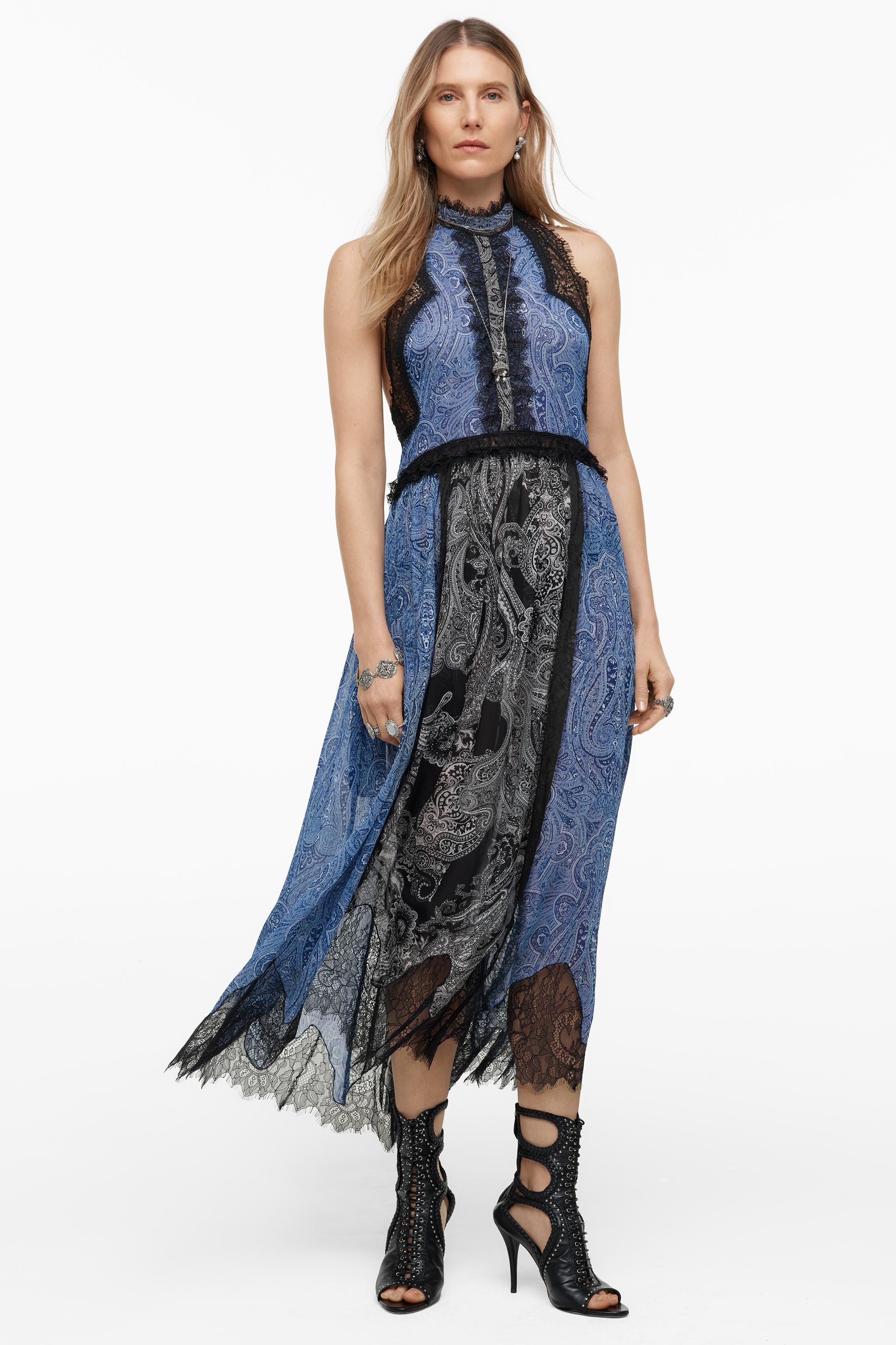 LIMITED EDITION HALTER DRESS - Printed | ZARA United States