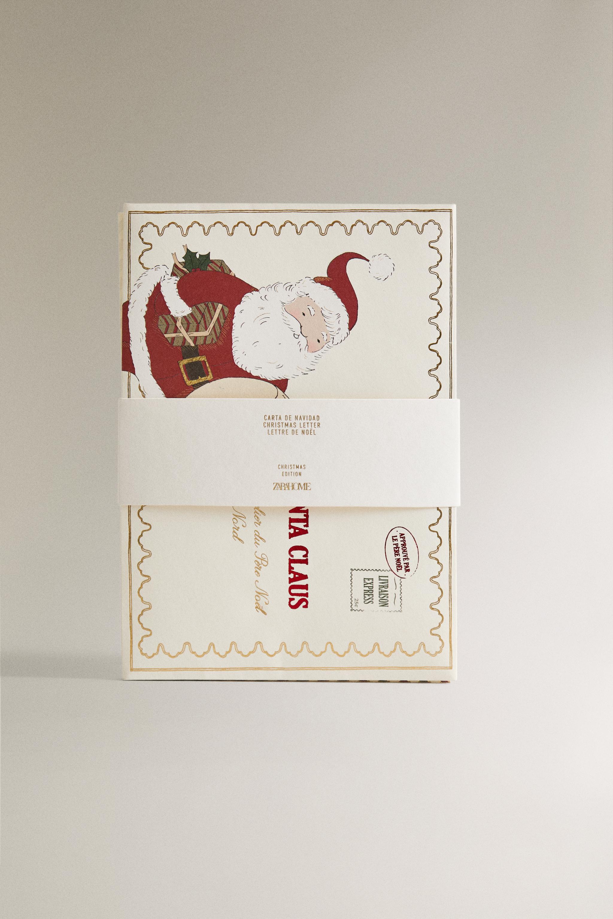 サンタクロース キッズクリスマスレターセット - マルチカラー