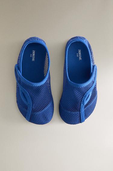 KIDS' MESH BOOTIES - Blue by Zara - Image 2