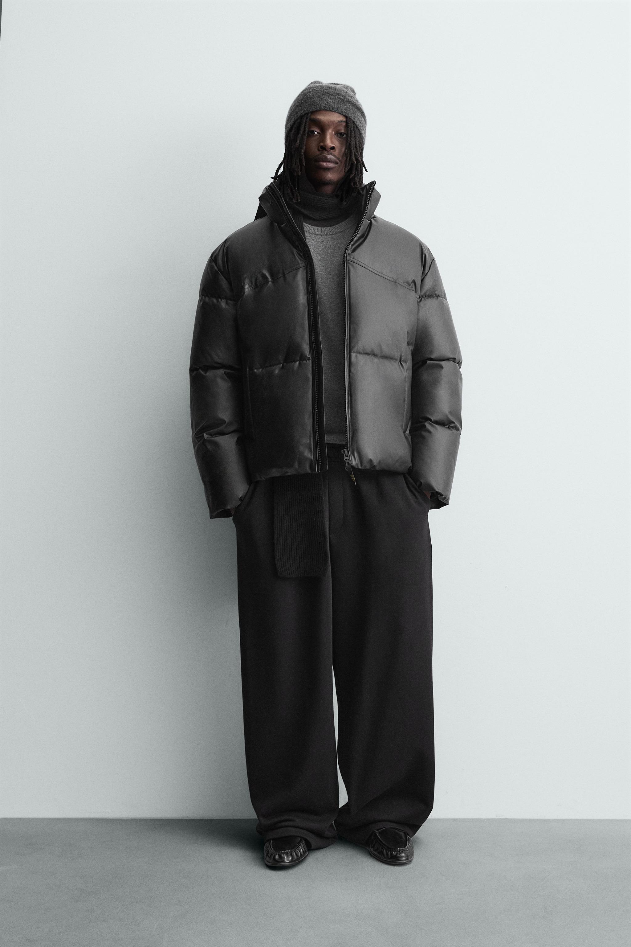 BLOUSON REMBOURRÉ MATIÈRE SYNTHÉTIQUE