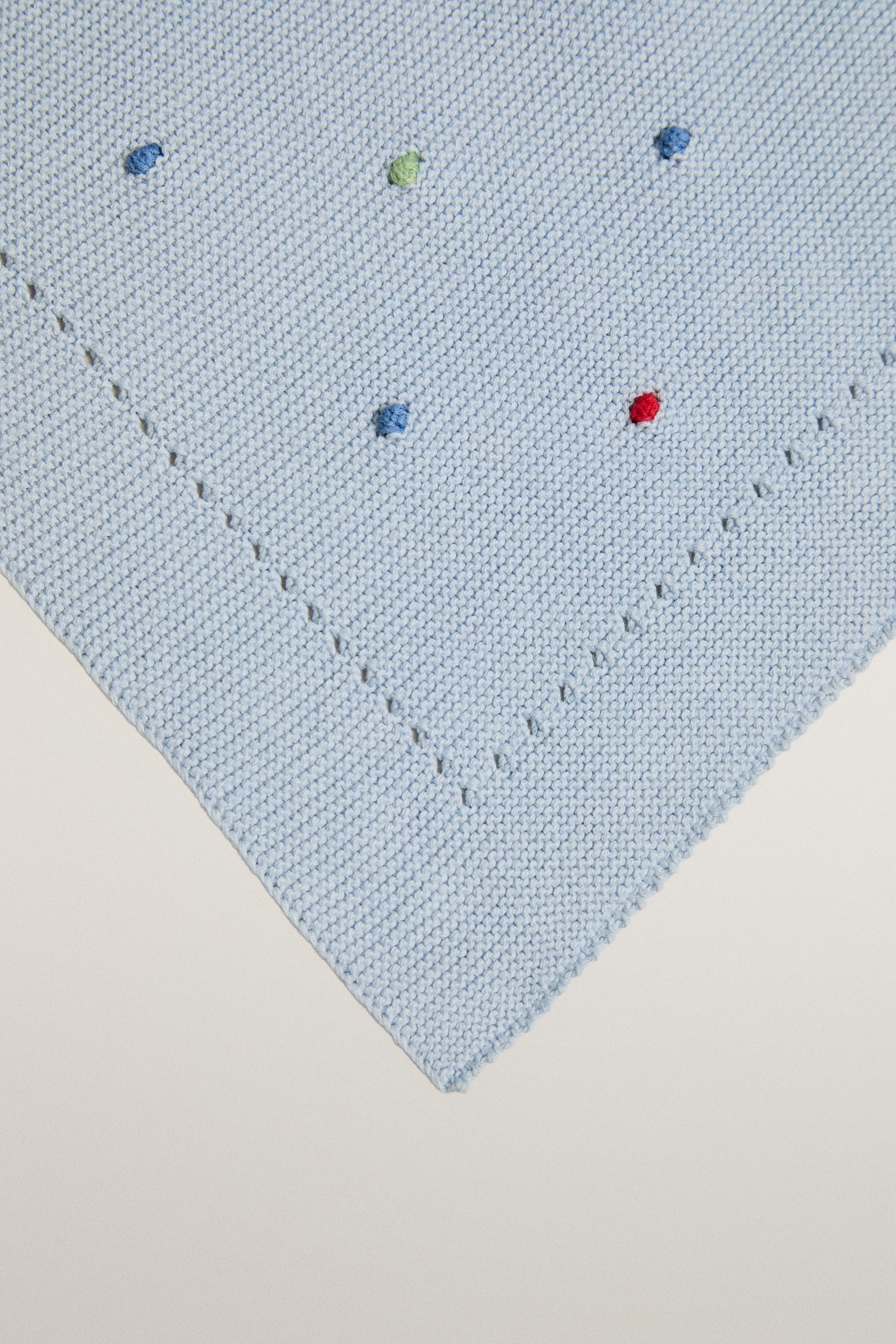 COUVERTURE ENFANT À POIS