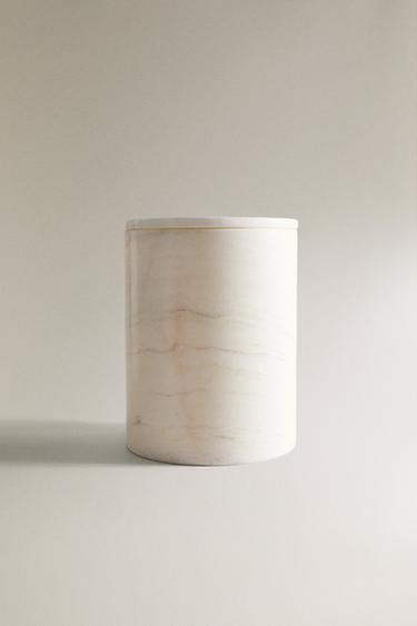 CESTINO BAGNO MARMO BIANCO - Bianco di Zara
