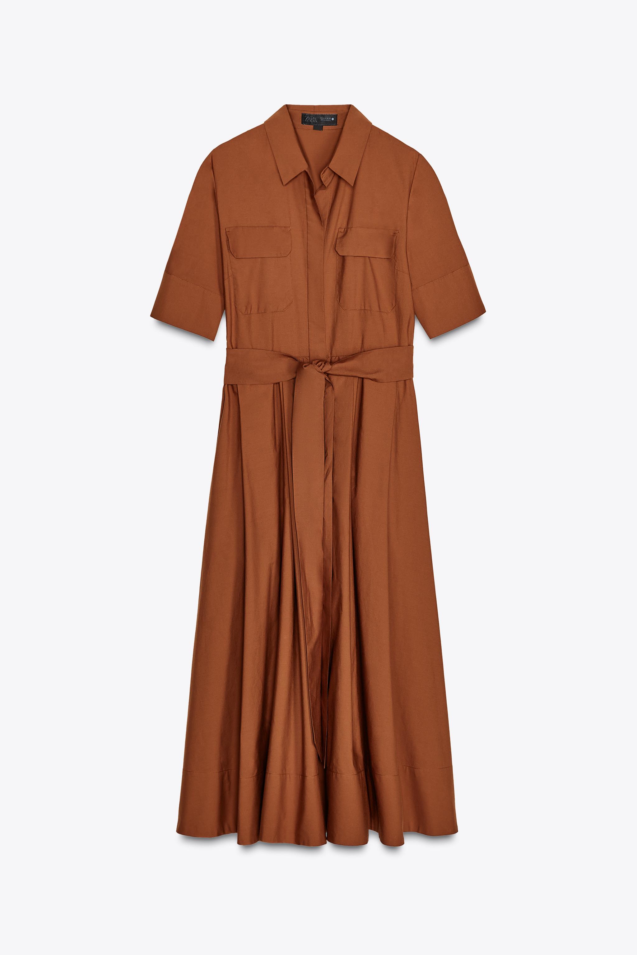 ZW COLLECTION POPLIN SHIRTDRESS