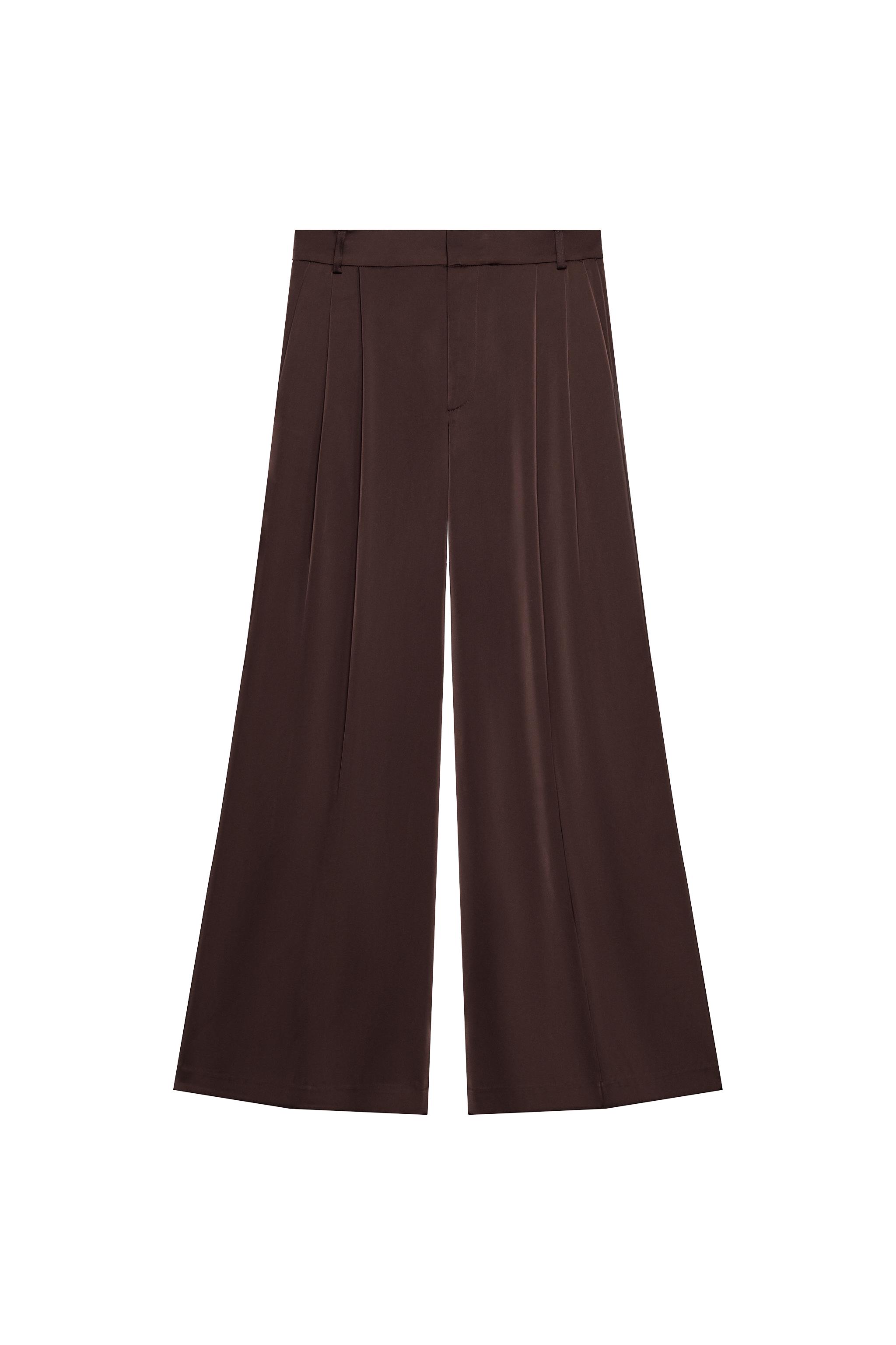 PANTALÓN SATINADO PLIEGUES