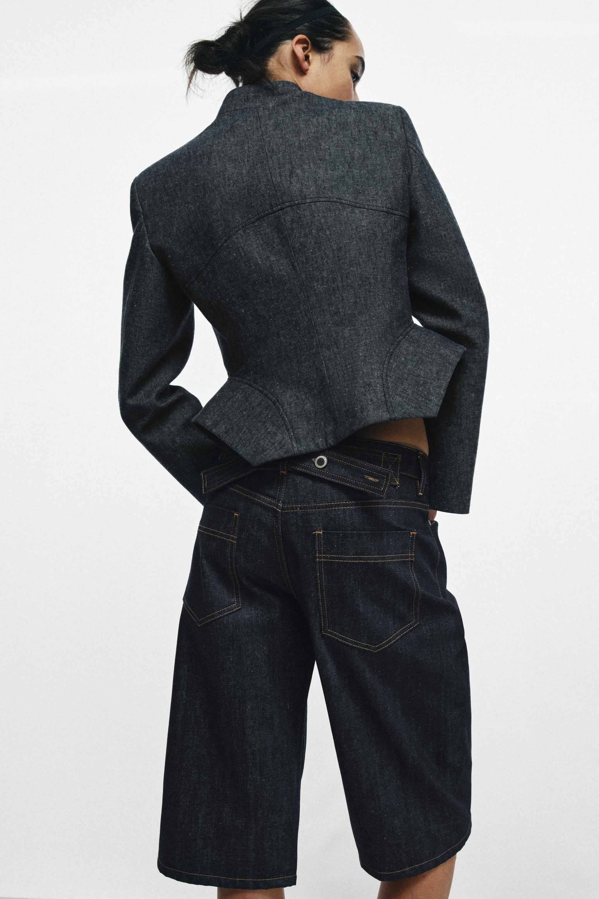 ZW COLLECTION DENIM BERMUDA