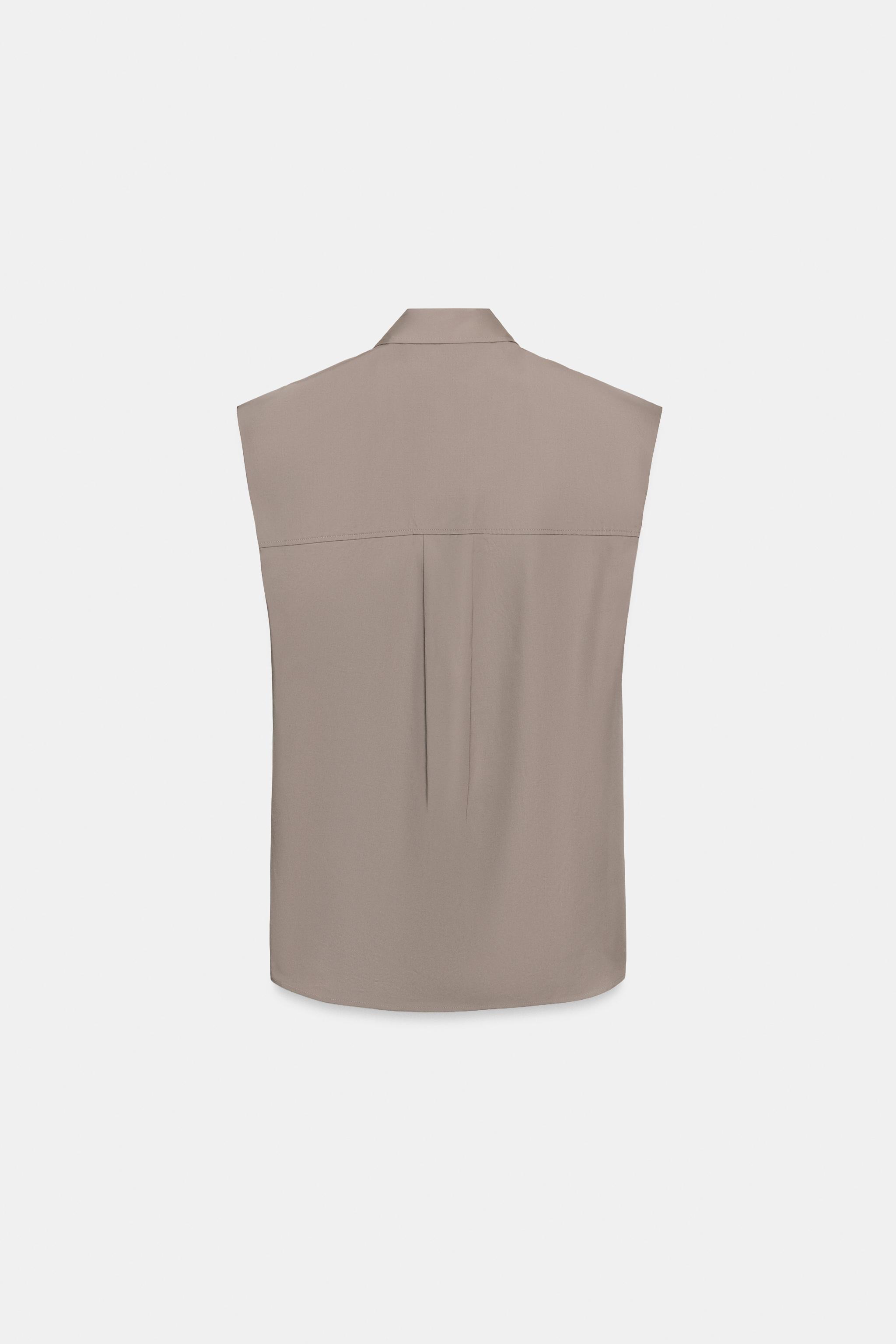 ZW COLLECTION BAĞCIKLI GÖMLEK - Görsel 8