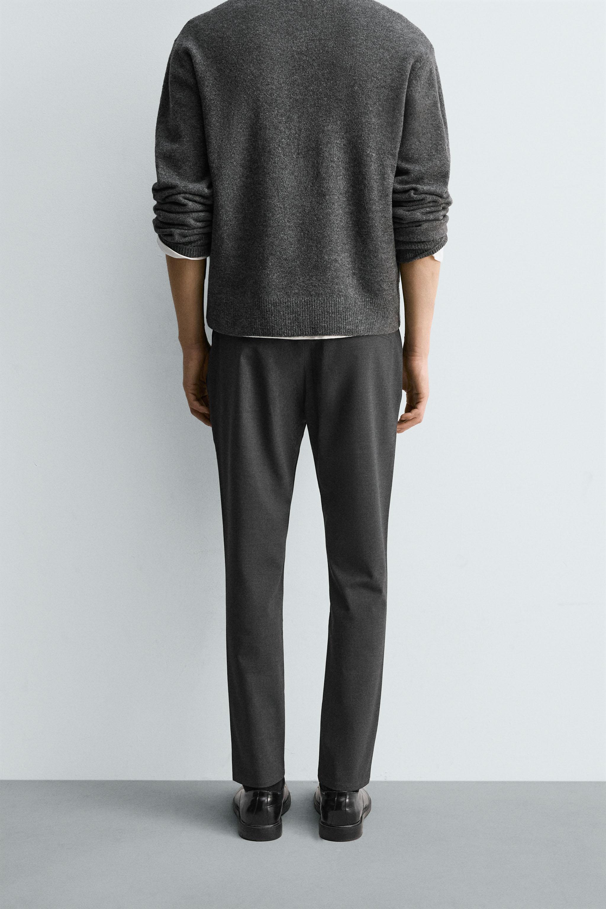 SLIM FIT STRETCH PANTS