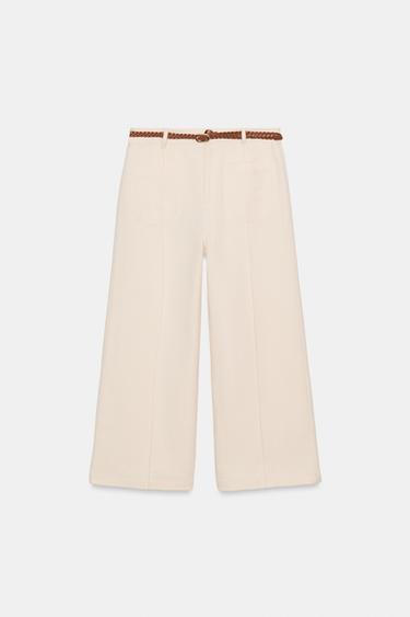 CULOTTES WITH BELT - Butter by Zara - Image 0