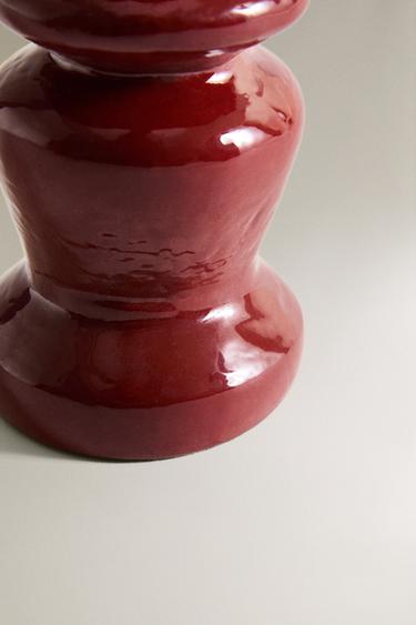 TERRACOTTA CANDLESTICK - Terracotta by Zara - Image 2