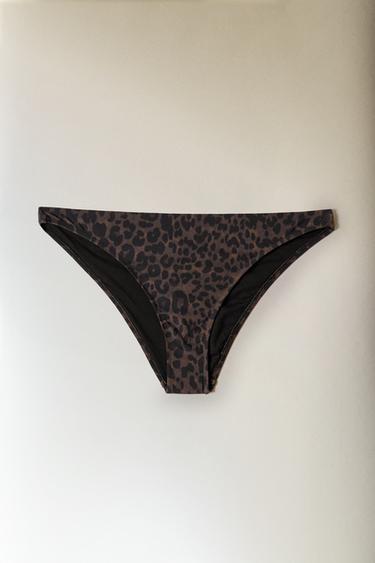 BAS DE BIKINI DE PLAGE IMPRIMÉ ANIMAL - Leopard de Zara - Image 5