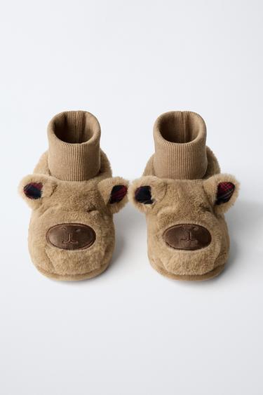 ZAPATILLAS DE CASA CAPIBARA - tostado de Zara