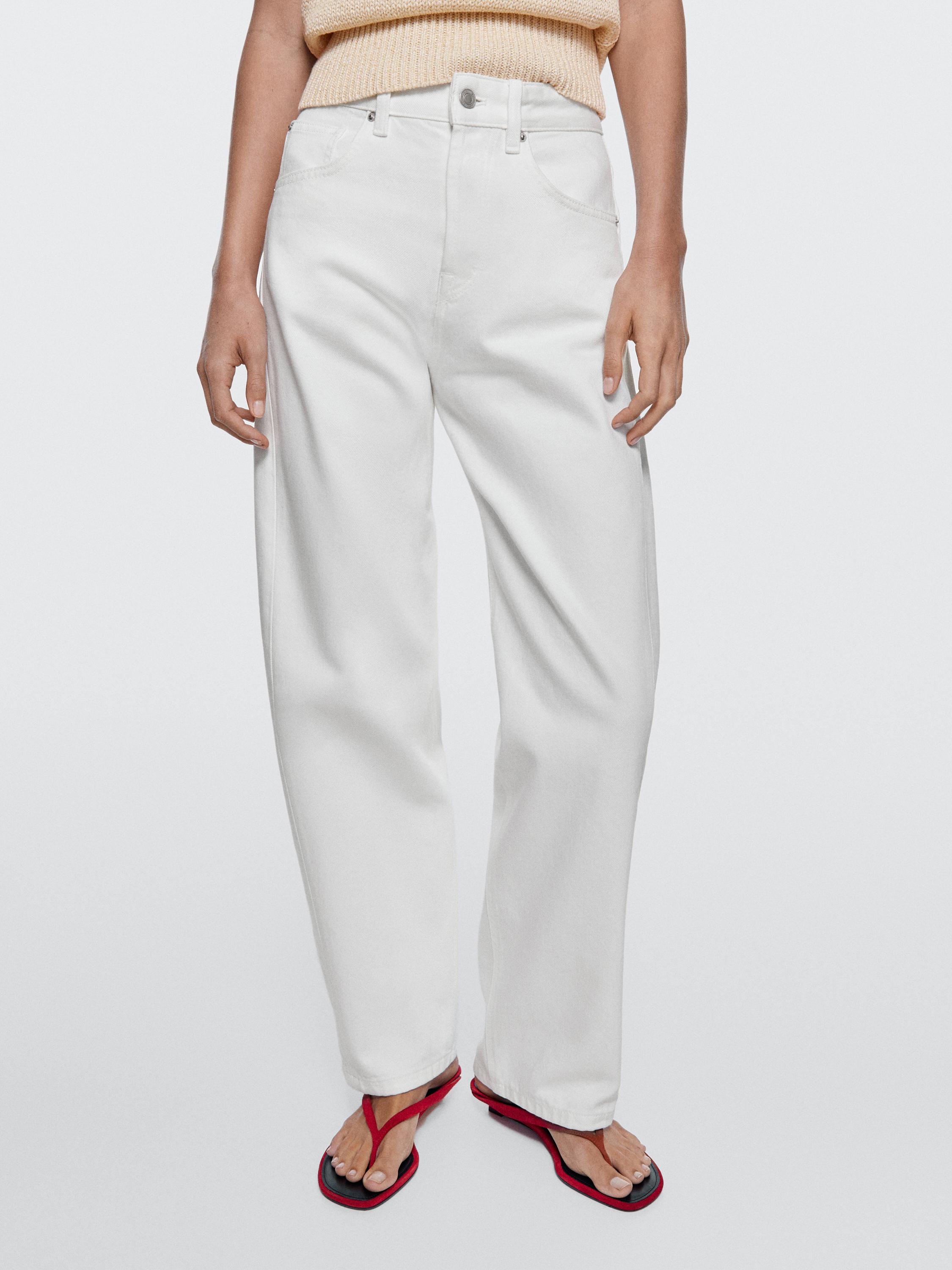 Jean balloon mid-rise