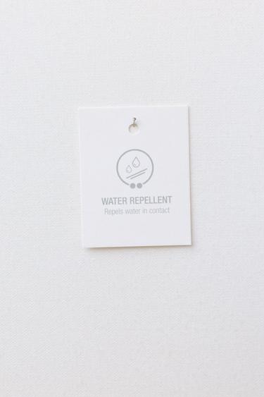 WATER-REPELLENT REVERSIBLE LOGO JACKET - Khaki by Zara - Image 11