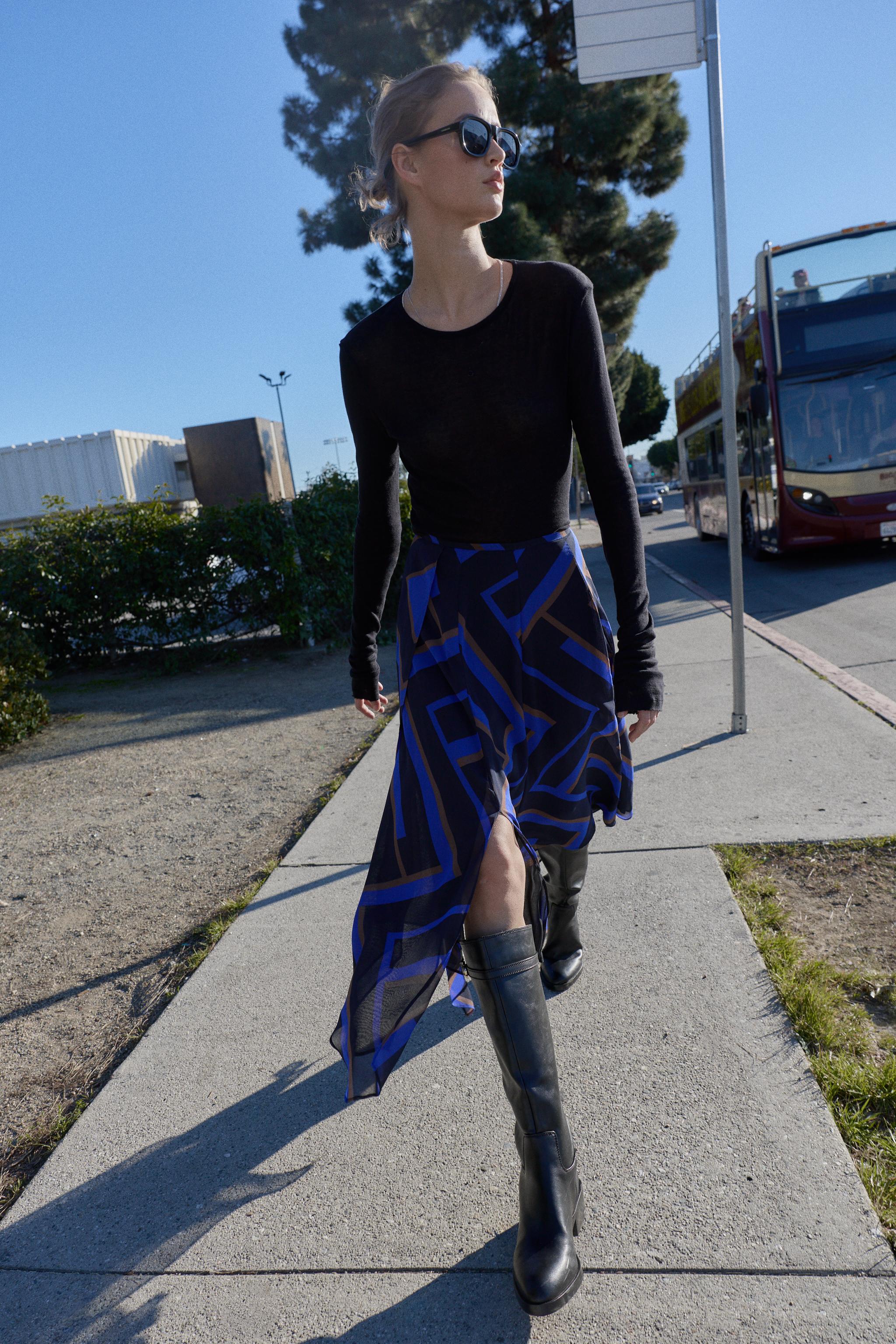 ZARA ストレートデニムスカート ZARA ストレートデニムスカート 専用です。ZARAデニム ストレートスカート 【ZARAコーデ】絶対使える！大人なら