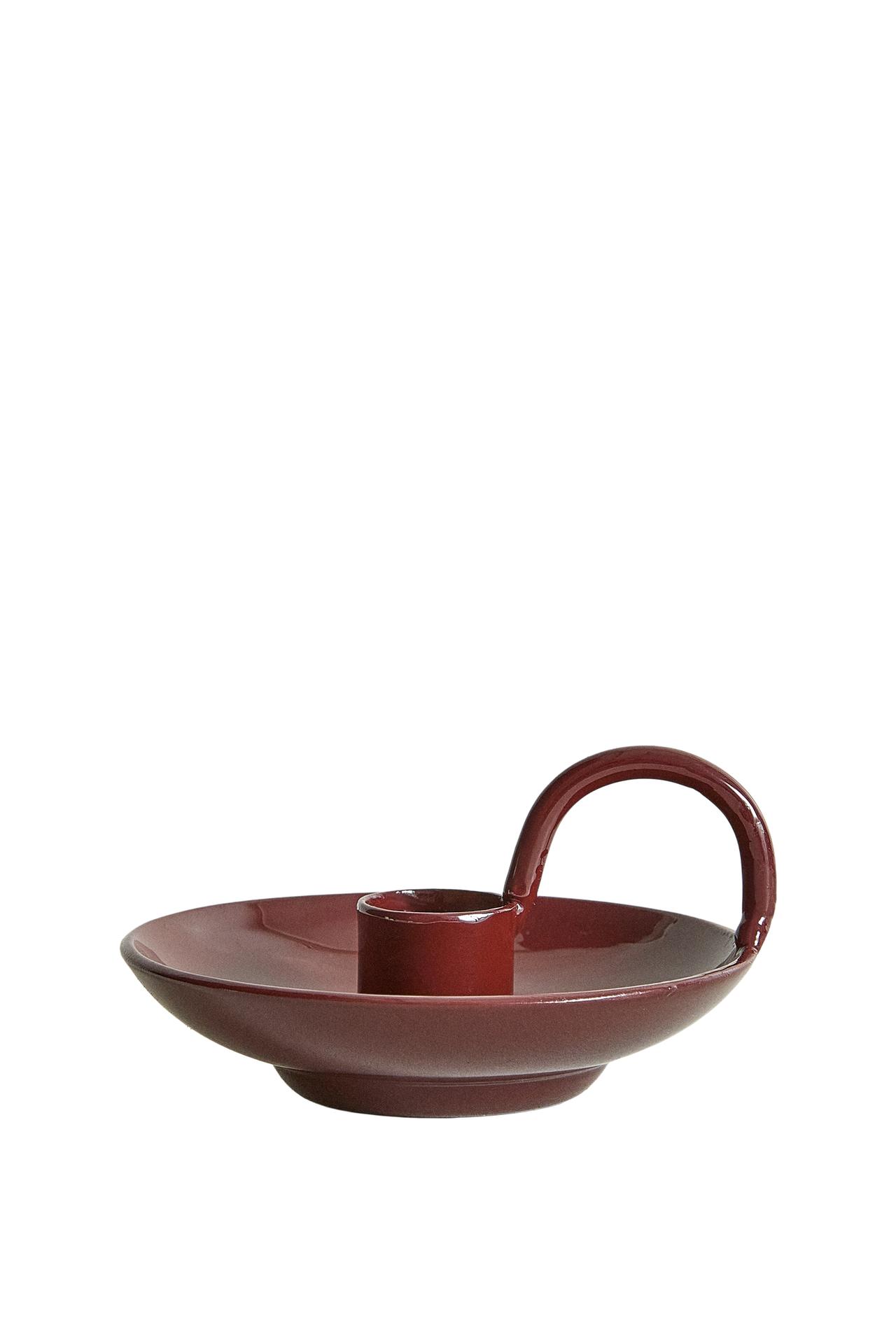CHRISTMAS IRON CANDLESTICK