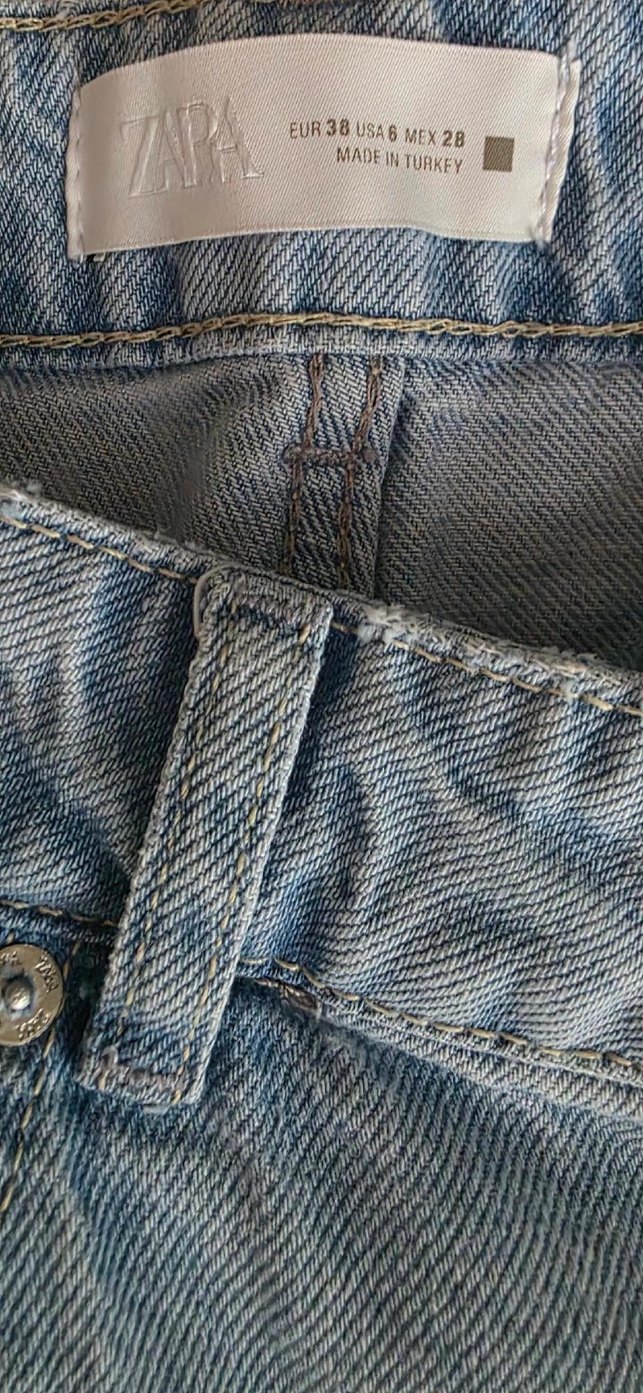 Z1975 MID-RISE WIDE LEG LONG LENGTH JEANS - Image 5