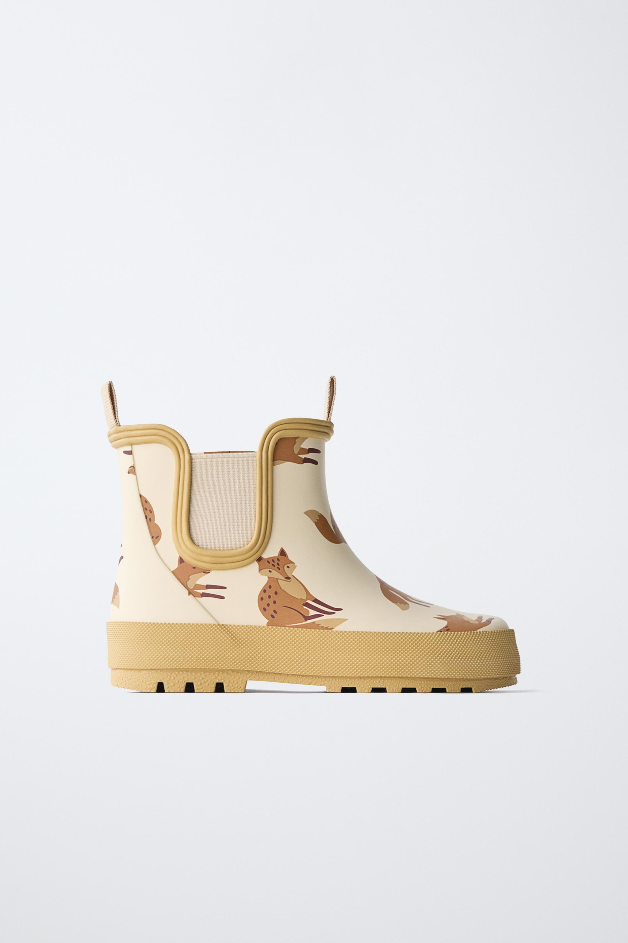 RAIN BOOTS — Off White