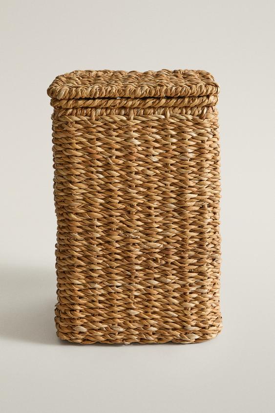 SQUARE BATHROOM BIN - Light beige by Zara - Image 0
