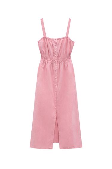STRAPPY MIDI DRESS