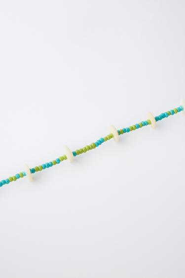 LOT DE DEUX COLLIERS FANTAISIE ET DAUPHINS - Turquoise de Zara - Image 1