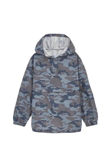 CAMOUFLAGE RAINCOAT