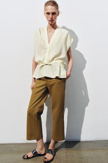 Zara SKNNY PNT 16 - Khaki
