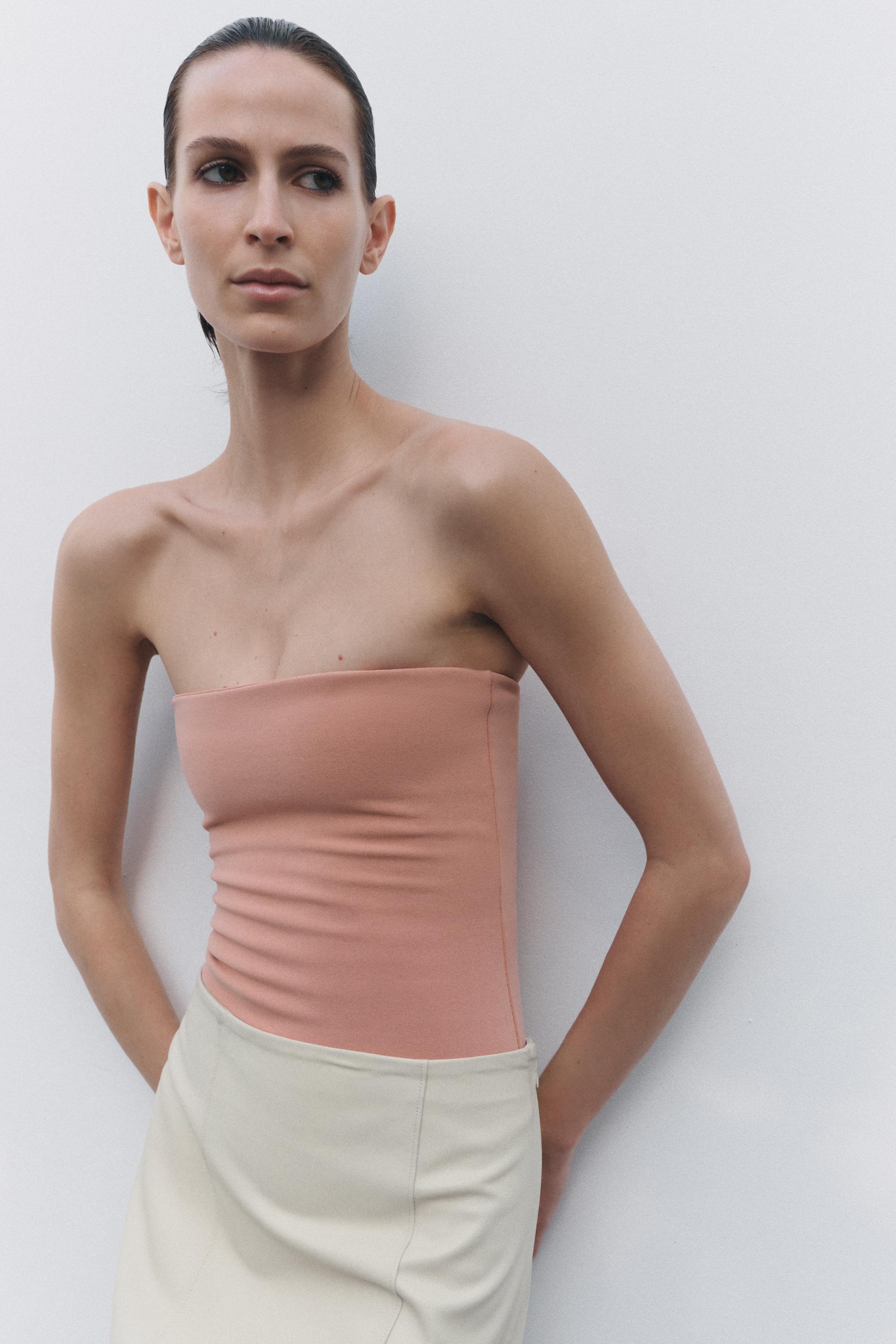 Pink Bodysuits for Woman | ZARA United States
