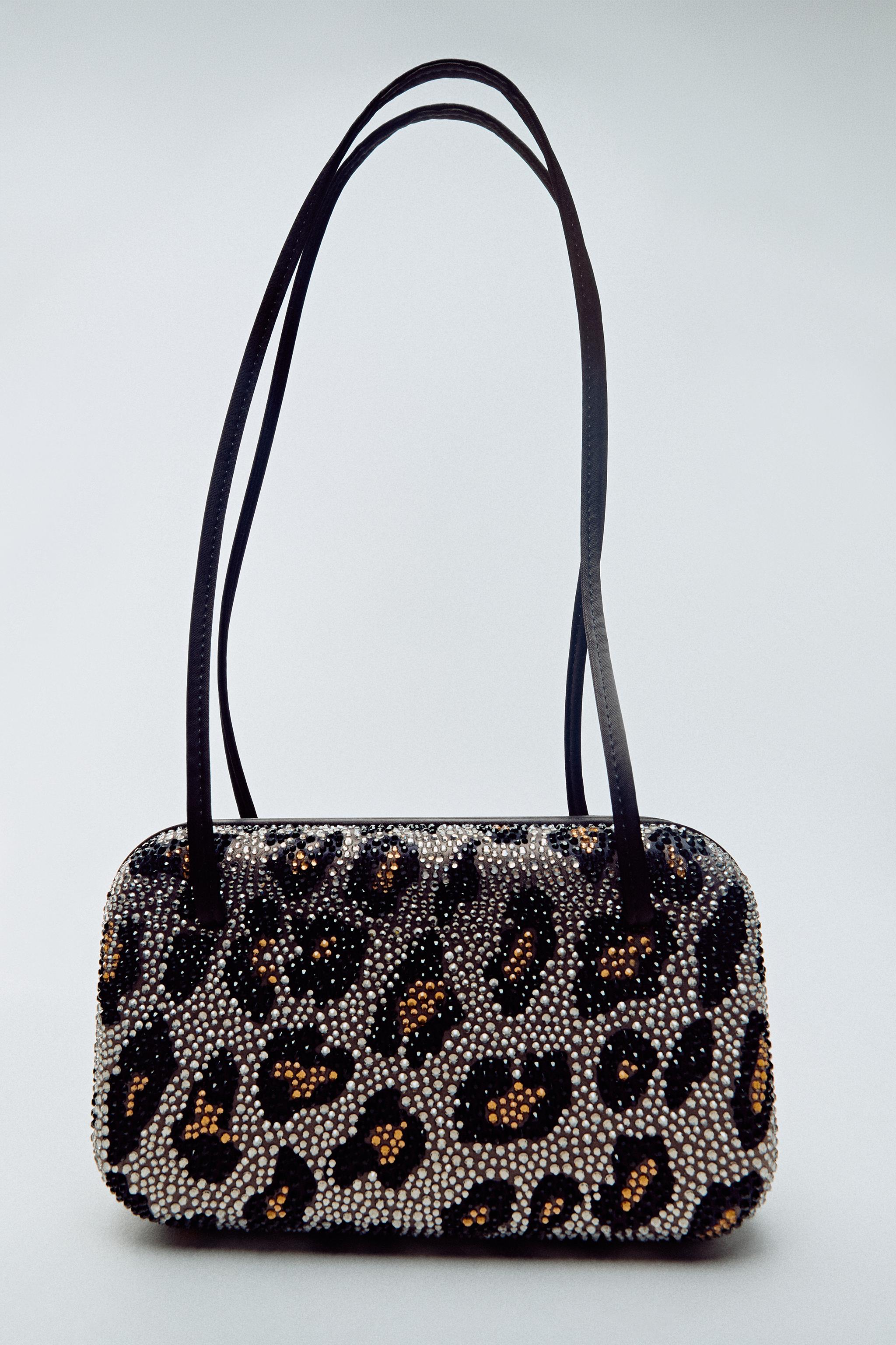 Rhinestone Shoulder Bag by Zara